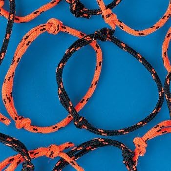 Fun ExpressFun Express - Halloween Rope Bracelets (6dz) for Halloween - Jewelry - Bracelets - Friendship Bracelets - Halloween - 72 Pieces