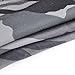 OQC Women's Camo Shirts Camouflage Print Choker V Neck Long Sleeve Lace Up Slim Tops Blouse