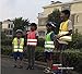 ToFern High Visibility Children Outdoors Reflective Safety Vest for Running Cycling Walking Skating Skiing Skateboard Reflective Belt Vest for Kindergarten Pupils Junior Student