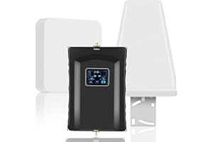CALLONE+ Cell Phone Booster for Home,up to 5,000 sq ft, Cell Phone Signal Booster for Office,Cell Booster Work On Band 2/4/5/12/17/13/25/66,Boost 5G 4G LTE Data for All U.S. Carriers, FCC Approved