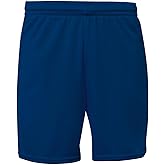 A4 Flatback Mesh Short with Pockets Navy L