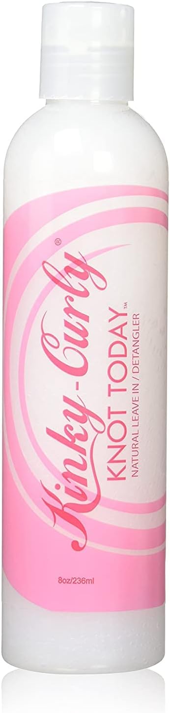 Kinky Curly Knot Today Natural Leave In Detangler 8 oz Curly Hair Conditioner