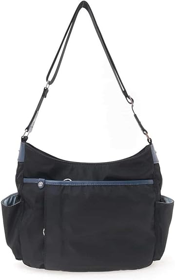 Amazon Mkミッシェルクラン バッグ Mk Michel Kleinbag 撥水 ナイロンショルダーバッグ ダークグレー ブルー F Mk Michel Klein Bag Mk ミッシェルクラン バッグ レディースバッグ 財布