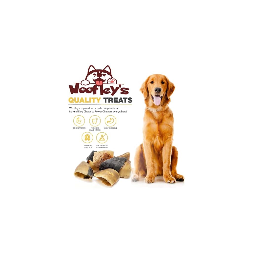 Cow Hooves (10 Count) Premium Hooves For Dogs Beef Hoof Dog Chews