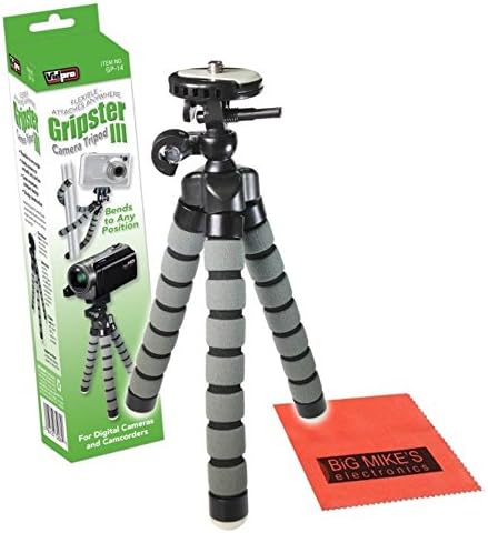 VidProGripster Camera Tripod GP-10 for Compact Digital Cameras