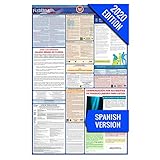 2020 Florida (Spanish) Labor Law Poster - State, Federal, OSHA Compliant - Single Laminated Poster
