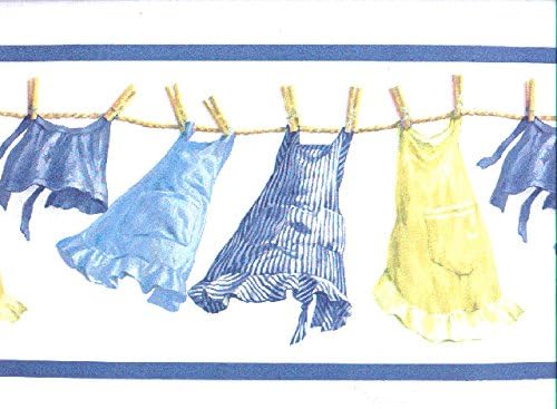 Laundry Wallpaper Border b28122