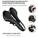 YLONGY Bike Seat,Mountain Bike Saddle Breathable Comfortable Gel Bicycle Seat with Soft Cushion Fit for Road Bike and Mountain Exercise MTB Bike Outdoor Cycling Ridingthumb 2