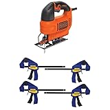 BLACK+DECKER Jig Saw, 4.5 -Amp with IRWIN