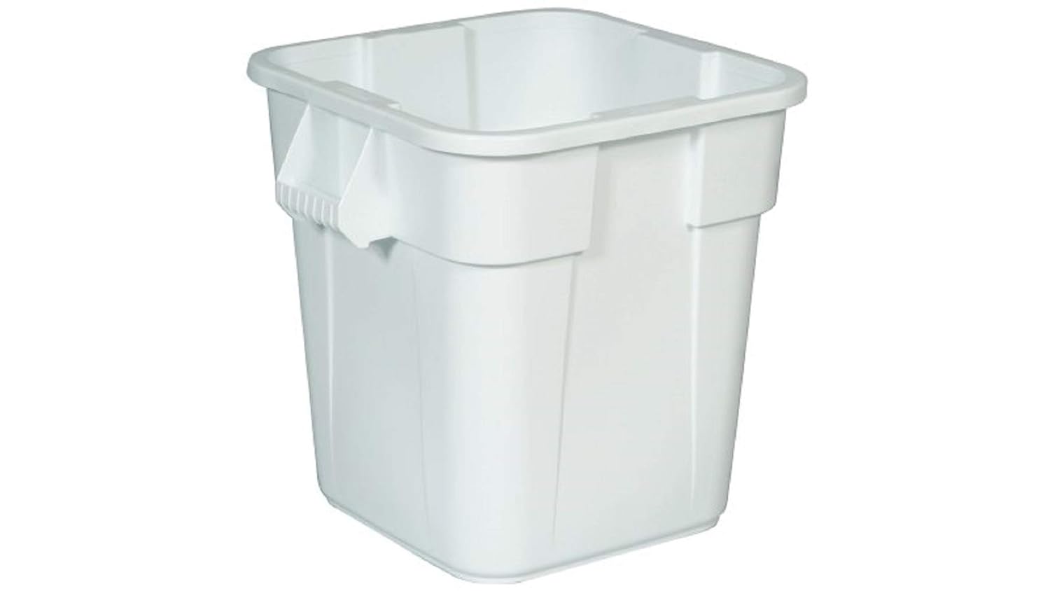 Rubbermaid Commercial Products BRUTE Square Bin Storage Container without Lid, 28-Gallon, Gray (FG352600GRAY): Industrial & Scientific