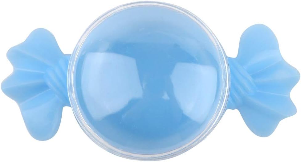 Eastbuy Wedding Favour Boxes - 12PCS Candy Shape Candy Boxes Wedding Favor Party Plastic Candy Gift Box Pink (Color : Blue)
