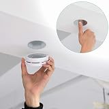 Navaris Magnetic Smoke Detector Mount Pad 10 Pack - No Drill Adhesive Fire view 4