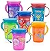 Nuby 1pk No Spill 2-Handle 360 Degree Printed Wonder Cup - Colors May Vary, 8 Ounces
