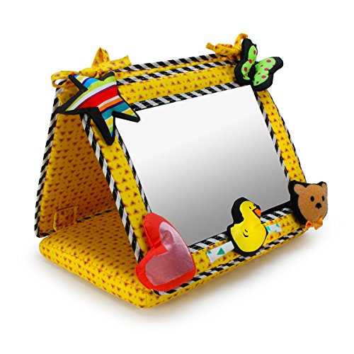 Smile, Baby! 2-in-1 Crib & Floor Mirror