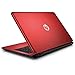 HP Flyer Red 15.6 Inch Touchscreen Laptop Intel Pentium Gold Processor N4417U 2.30 GHz 4GB RAM, 500GB Hard Drive, DVD Drive, HD Webcam, Windows 10 Home) (Renewed)