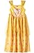 Disney Princess Belle Girls Fantasy Nightgown Beauty and The Beast (4), Yellow, Size 4