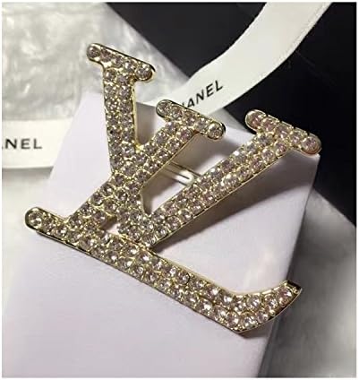 OYY Women's Fashion Brooch/Pin with Crystal and Pearl Designed Korean Style Colthes Acessory (LL)