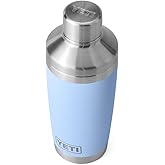 YETI Rambler 20 oz Cocktail Shaker, Stainless Steel, Vacuum Insulated, Big Sky Blue
