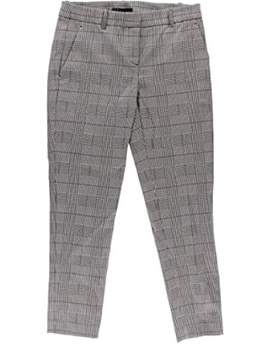 Theory Womens Treeca CL Twill Plaid Chino Pants