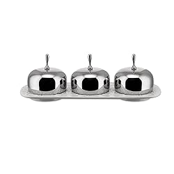 Alessi "Dressed" Three-Section Jam Tray in