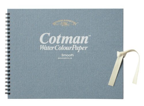 Windsor & Newton Cotman watercolor paper sketch book details (Smooth) F2