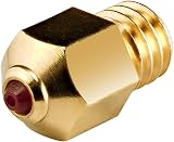 MOD3DP Ruby Nozzle MK8 0.4mm for E3D Prusa Ender 3D Printer view 2