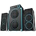 Arion Legacy Deep Sonar 550 Extreme Clarity Large Size 2.1 PC Speakers with Dual Subwoofers and Control Box Connects TV, Headphone, Microphone and Charges USB Devices
