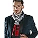 HH HOFNEN Ultra Soft Plaid Scarf Cashmere Feel Autumn Winter Scarves for Women and Men