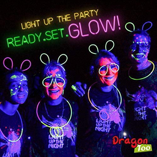 4 Glow+Stick+Party+Set+Connectors
