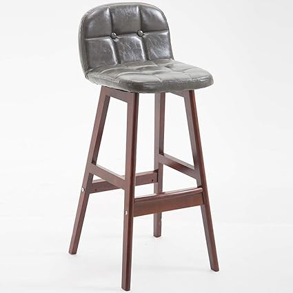 Amazon Com Derxer Modern Minimalist Nordic Wood Bar Chair