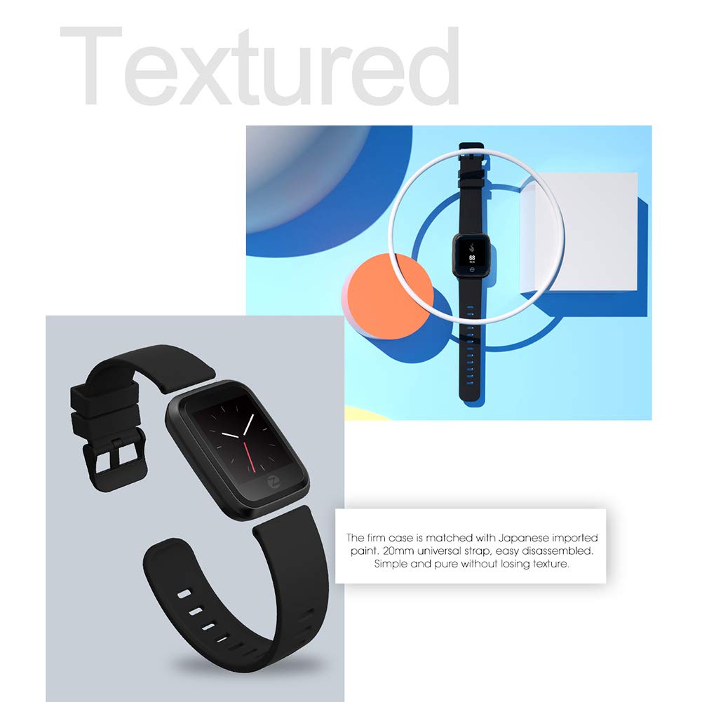 Amazon.com: Zeblaze Crystal 2 Smart Watch IP67 Waterproof ...