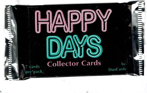 1998 Happy Days TV Show Trading Cards Unopened Pack (7 cards/pack)
