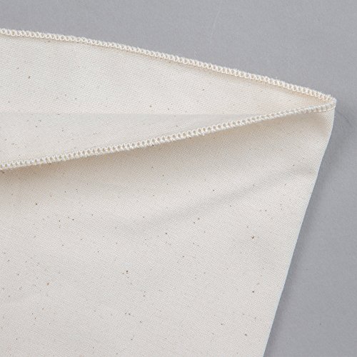 Ateco 3224 24" Canvas Pastry Decorating Bag - Durable Heat Resistant Canvas, Hemmed Tip, French Seamed Side.