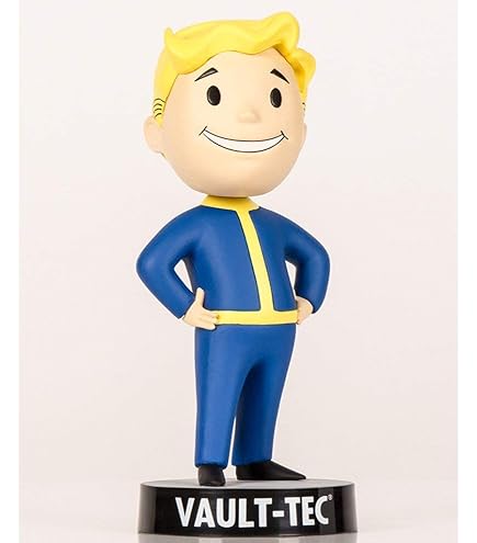 Amazon.com: Gaming Heads Fallout 4 Bobble-Head Vault Boy 111 Arms