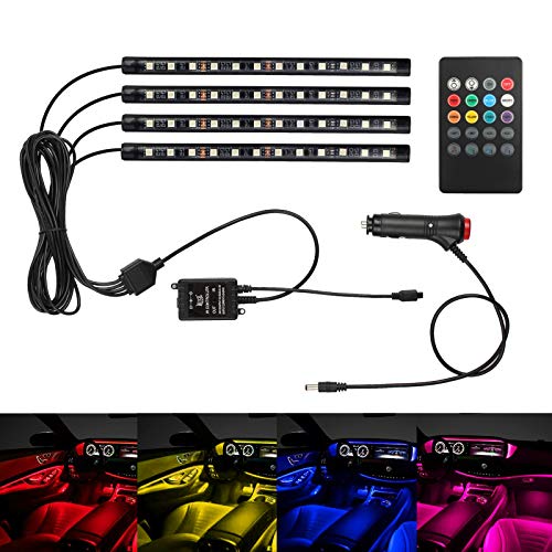 12V-Tira-de-Led-Luces-Interiores-del-Coche-Footwell-Luces-Regulable-Iluminacin-Ambiental-RGB-SMD-48-LED-Luces-de-Humor-del-Coche-a-Prueba-de-Agua-con-Control-Inalmbrico-de-Msica-y-Encendedo