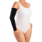 Mediven Men &amp; Women Harmony 20-30 mmHg Compression Arm Sleeve with Top band | Lymphedema arm sleeve with beaded silicone top band for secure fit, daily comfort, and edema containment.