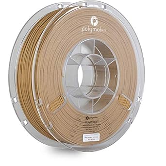 Amazon Com Polymaker Specialty 3d Printer Filament Polywood Pla Filament 1 75mm Filament 600 Gram Wood Color Industrial Scientific