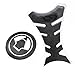 Anzio Carbon Fiber Pattern Tank vs Gas Cap Decoration Sticker Decal Pad Set for Kawasaki Ninja 300 EX250R Z750 ZX6R Z1000