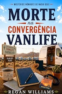 Livro Morte na Convergência Vanlife (Mistérios nômades de Nadia Osei Livro 1)