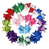 Mike & Mary Girls Boutique Hair Bows Large 5
