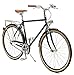 Retrospec Bicycles Diamond Frame Mars-1 Single-Speed Urban Commuter City Bicycle, Black, 54cm/Medium