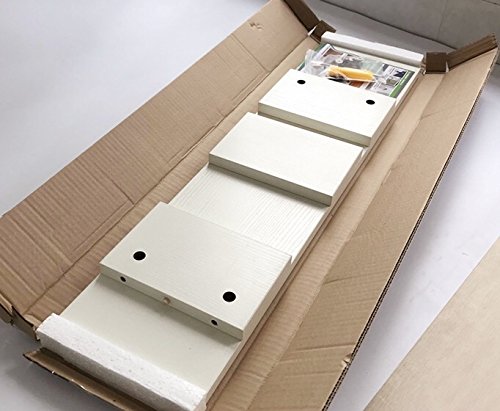 31.5 Inch Very Large Computer Monitor Riser Or Laptop Stand. It Is A Long Sturdy Dual Double Or Multi Desktop Monitor Screen Riser (White, 4.3")