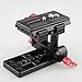CAMVATE Quick Release Mount Base QR Plate for Manfrotto 501/504/ 577/701 Tripod Standard Accessory(Red)
