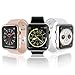 Julk Series 1 38mm Case for Apple Watch Screen Protector, iWatch Overall Protective Case TPU HD Clear Ultra-Thin Cover for Apple Watch Series 1 (38mm)