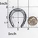 Small Horseshoe Silicone Mold Chocolate, Fondant, Candy, Resin, Clay, Flexible and Easy to Use.