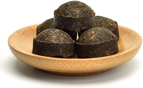 Teavivre Organic Ripened Pu-erh Mini Tuocha (Fermented, Shou, 100g - Appr. 20PCS)