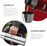 Thermos Stainless King 1.2L Red Travel Flask Premium Insulated Bottle view 3