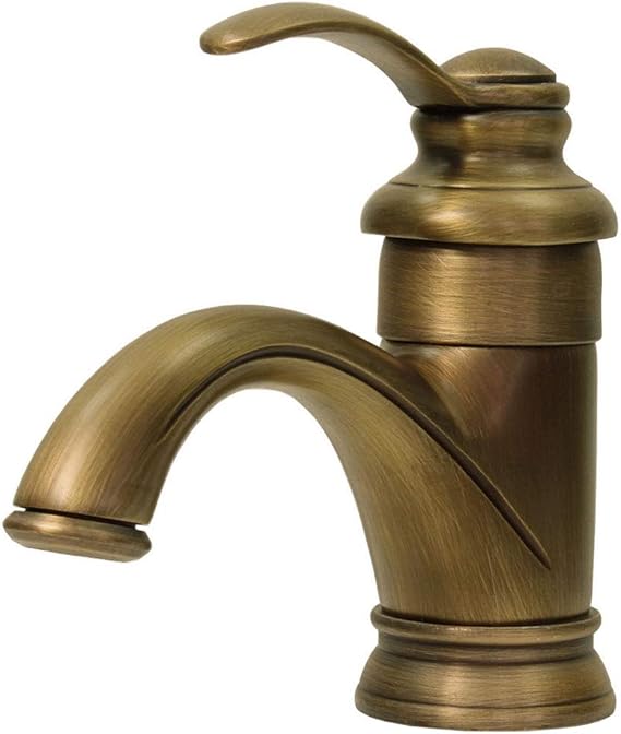 Nostalgie Retro Einhebel Waschbecken Armatur Antik Messing Von Sanlingo Amazon De Baumarkt