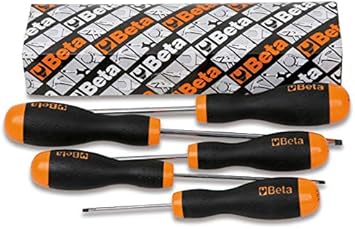 Beta 012040205-1204/S5-Caja 5 Destornilladores 1204: Amazon.es: Bricolaje y herramientas