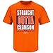 Clemson Football Fans. Straight Outta Clemson. Orange T Shirt (Sm-5X)